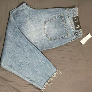 BDG Urban Outfitters Slim Straight Blue Jeans - Size 33